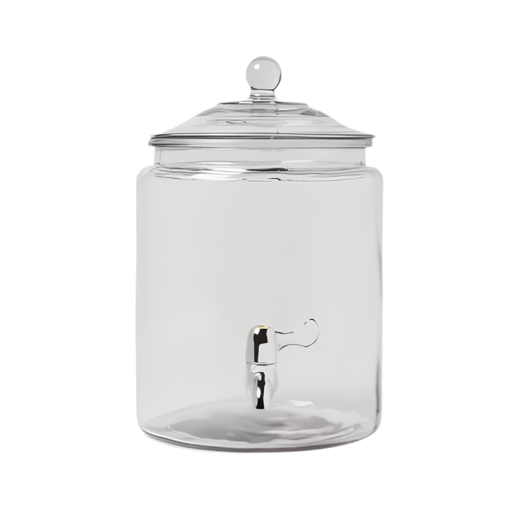 Glass Drink Dispenser - 2 Gal