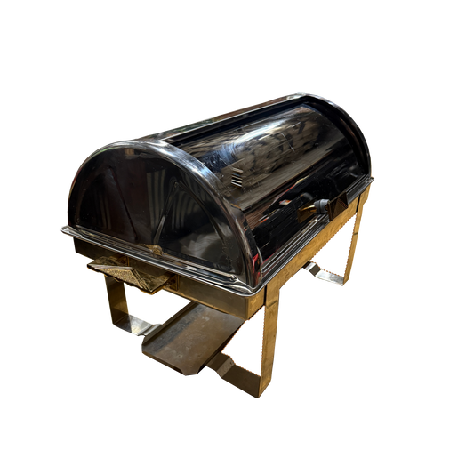 Roll-Top Stainless Steel Chafer