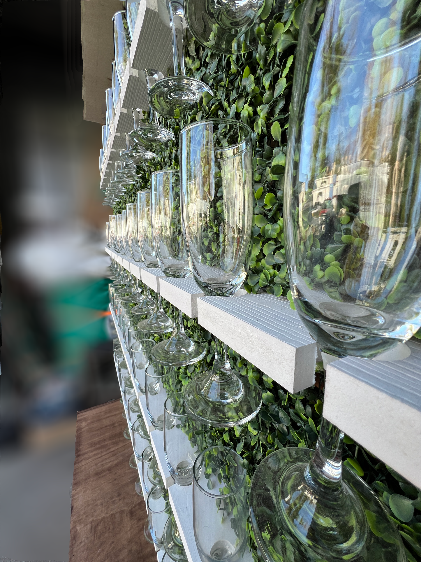 Champagne Wall