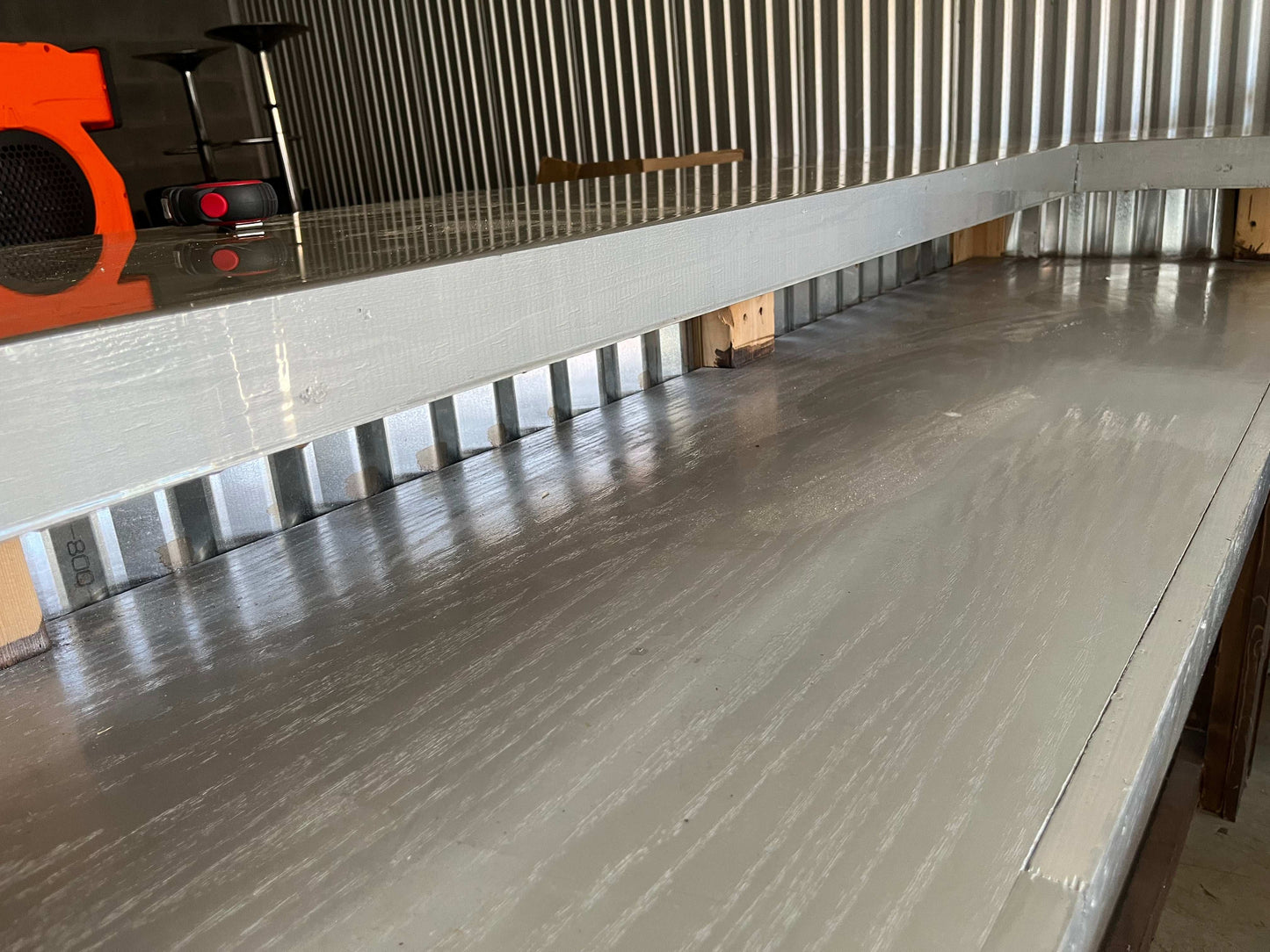 Tin and Timber Bar (L-Shape)