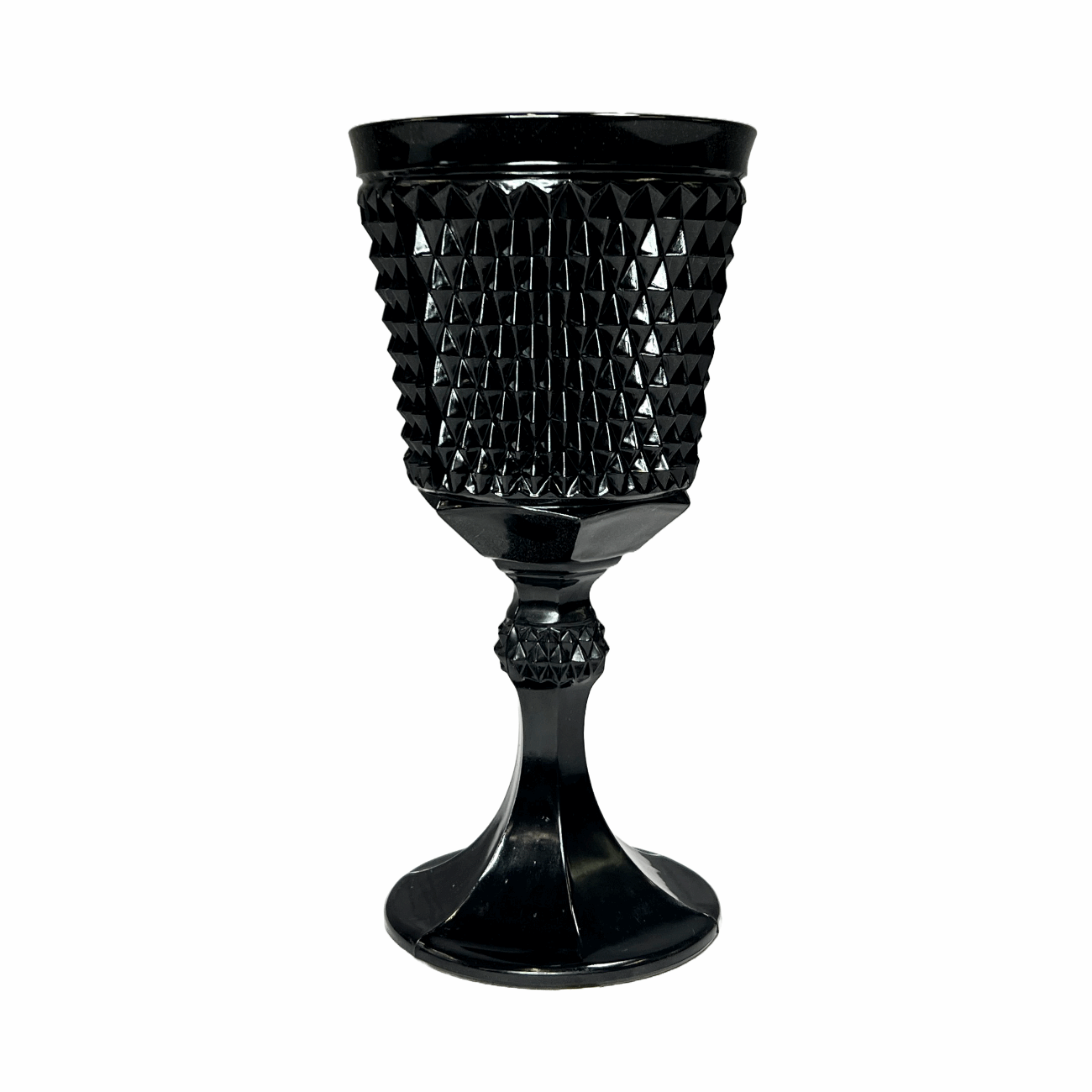 Glass Chalice Black
