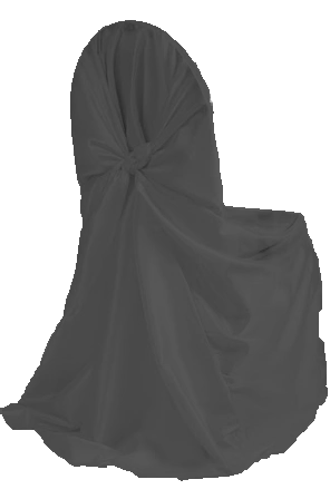 Satin Self-Tie Chair Cover - Fits Most Chairs