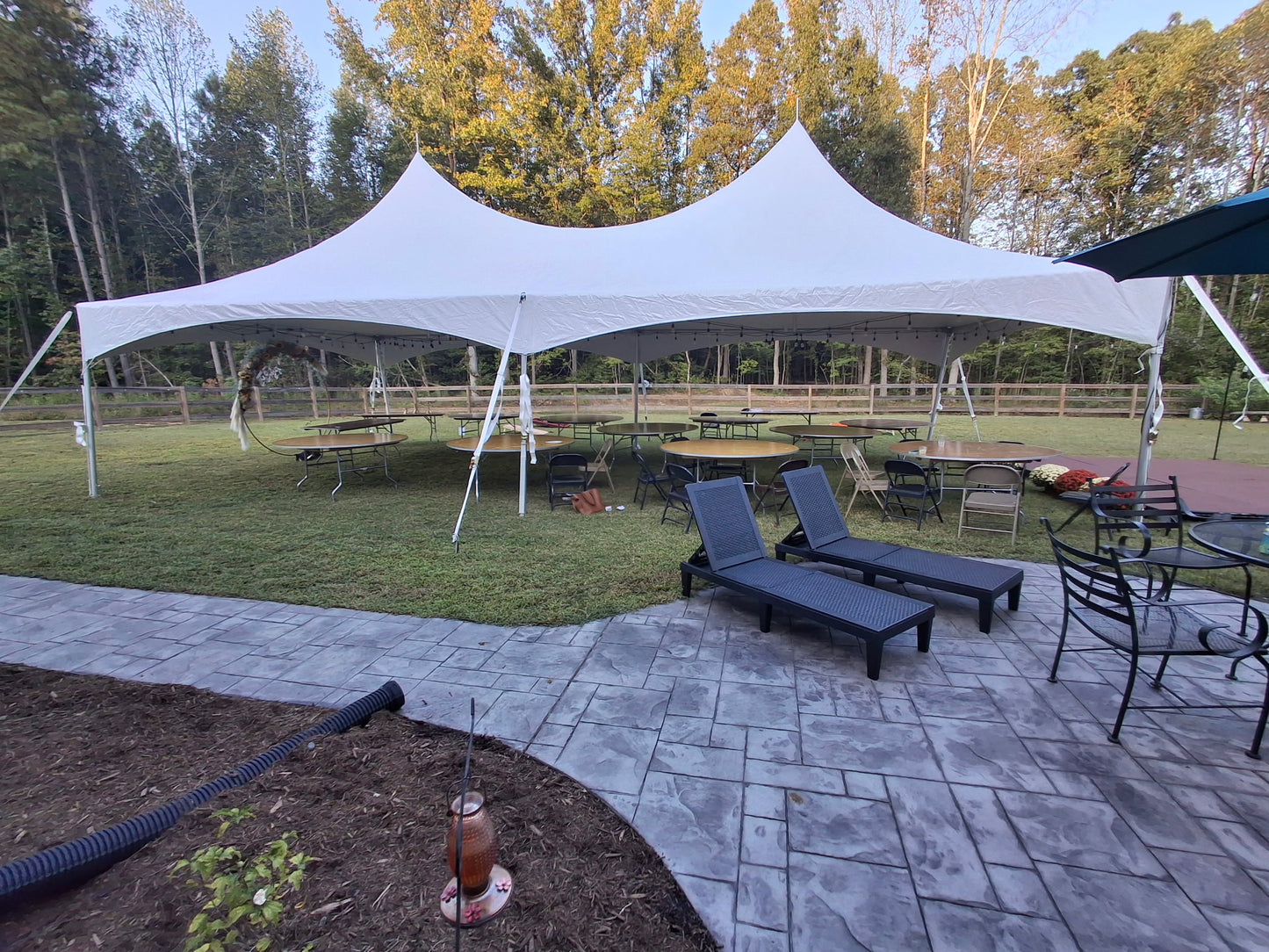 20' x 40' Marquee Frame Tent