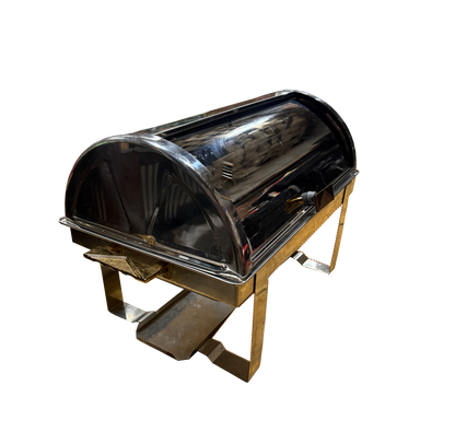 Roll-Top Stainless Steel Chafer