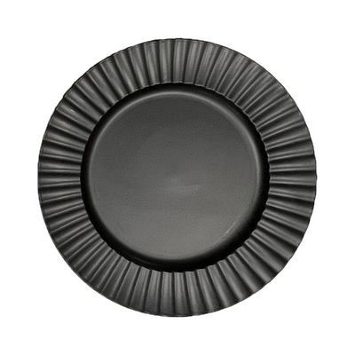 Black Acrylic Charger