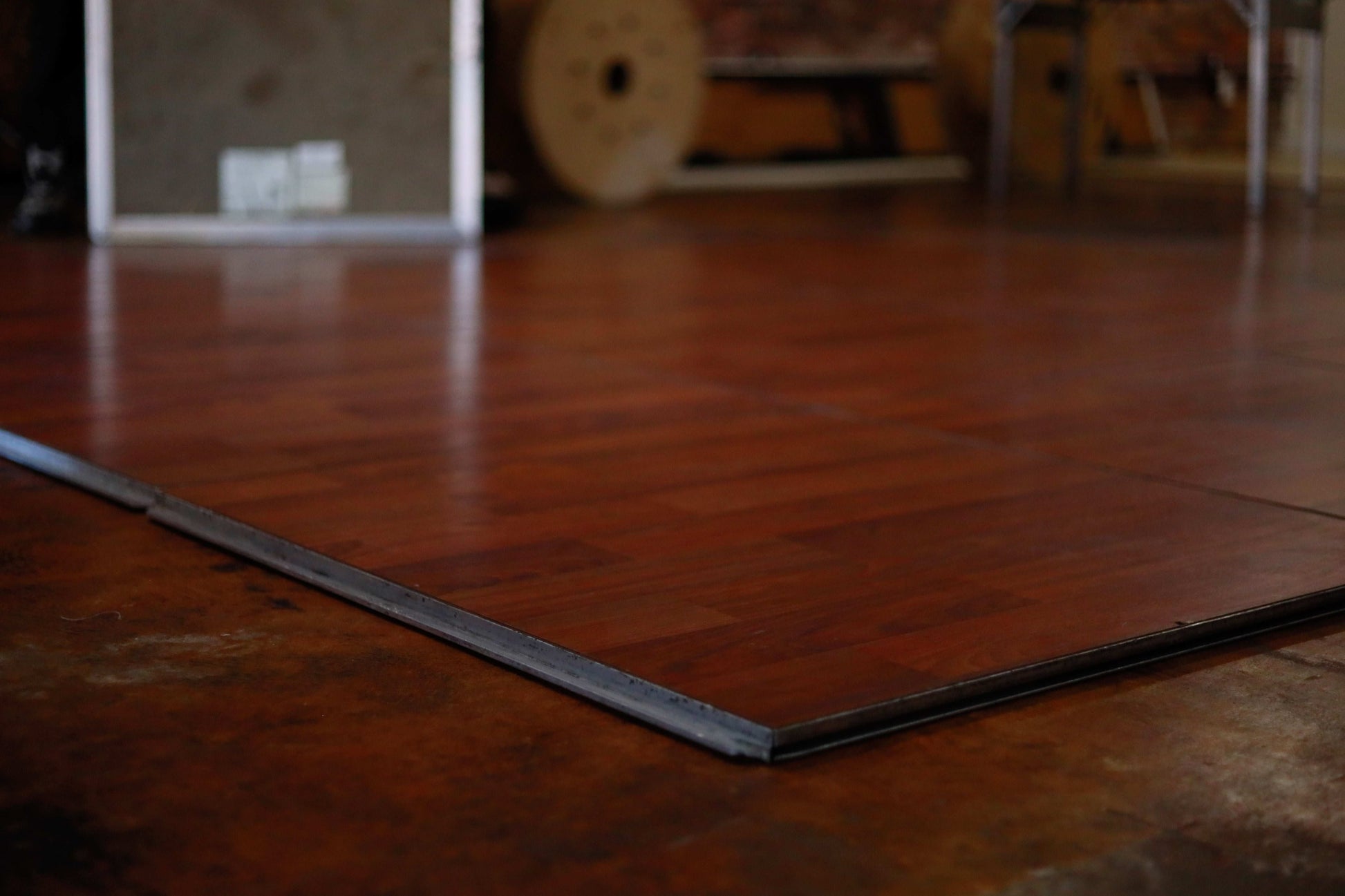Cherry Wood Panel Dance Floor
