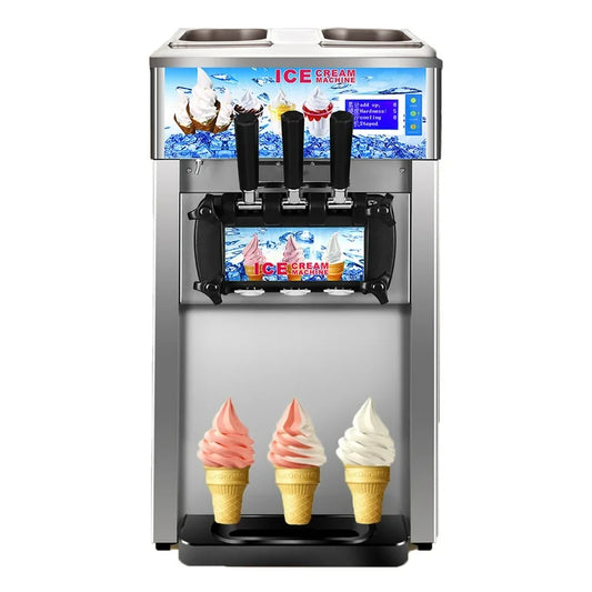 Soft Served Ice Cream Machine