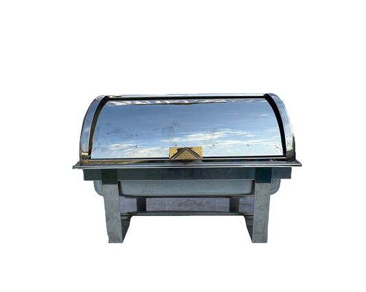 Roll-Top Stainless Steel Chafer