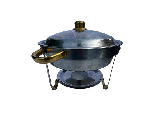 Round Stainless Steel Chafer