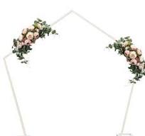 Gold Pentagon Arch
