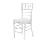 White Chivari Chair with Cushion
